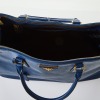 Prada, Bluette Saffiano Lux Executive Tote - 3