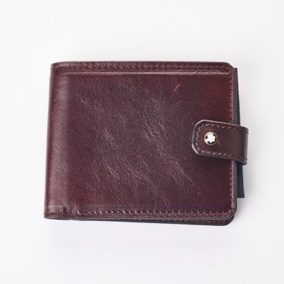 Montblanc, Dark Brown 1926 Heritage Bi-fold Wallet with Box