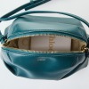 Chloe, Judy Mini Steel Blue Leather Crossbody Bag - 3