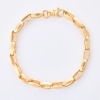 9ct Yellow Gold, 21cm Oval Belcher Link Bracelet