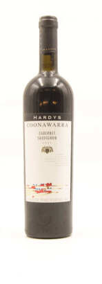 (1) 1996 Hardys Coonawarra Cabernet Sauvignon