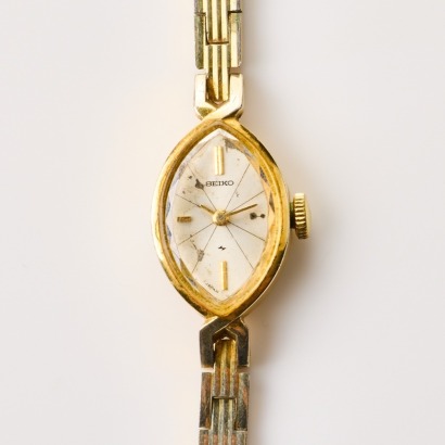 Gold Plated, Seiko, Hand Wound Ladies Cocktail Wristwatch