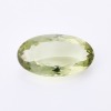 Loose, 15.40ct Oval Cut Prasiolite