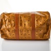 MCM, Cognac Leather Bandolier Boston Bag - 2