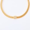 Christian Dior, 40cm Gold-tone Diamante Choker