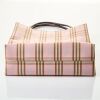 Burberry, Pink Check Tote Bag - 2