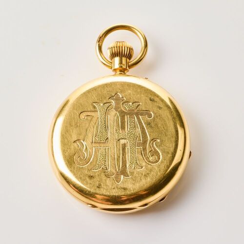 High Quality, 18ct Yellow Gold Cased, Rotherhams, Full Hunter Pocket Watch, circa 1904