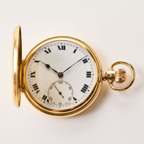 9ct Yellow Gold, Dennison Cased Full Hunter High Grade Cortebert Pocket Watch, circa 1938