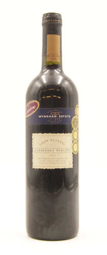 (1) 1997 Wyndham Estate Show Reserve Cabernet Merlot, South Australia