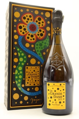 (1) 2012 Veuve Clicquot Ponsardin La Grande Dame Brut by Yayoi Kusama, Champagne [JR17.5] [WE96]