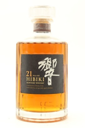 (1) Hibiki 21 Year Old Blended Japanese Whisky, 43% ABV