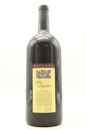 (1) 1997 Yalumba The Signature Cabernet Sauvignon - Shiraz, Barossa Valley, 3000ml
