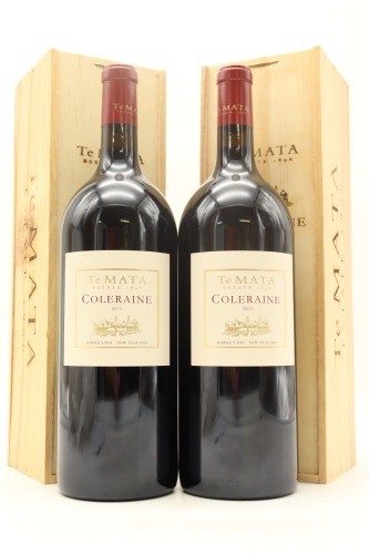 (2) 2015 Te Mata Estate Coleraine, Hawke's Bay, 1500ml [BC97] (GB)