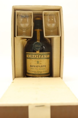 (1) 1906 Croizet Millesime 'Bonaparte' Fine Champagne Cognac Glass Set, France