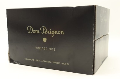 (6) 2013 Dom Perignon Brut, Champagne [JR18.5] [RP95] (Original Box)