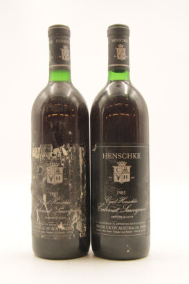 (2) 1985 Henschke 'Cyril Henschke' Cabernet Sauvignon, Eden Valley (SOL) (TL) (TOL)