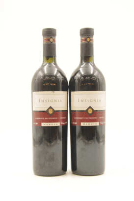 (2) 1996 Hardy's Insignia Cabernet Sauvignon Shiraz, Coonawarra 