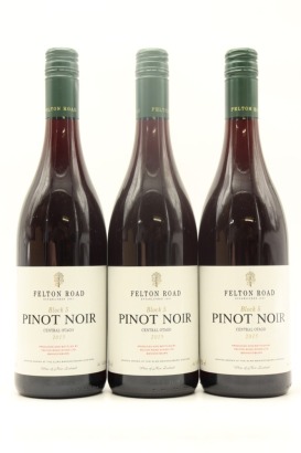 (3) 2015 Felton Road Block 5 Pinot Noir, Bannockburn