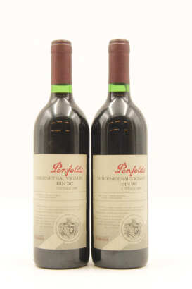 (2) 1997 Penfolds Bin 707 Cabernet Sauvignon