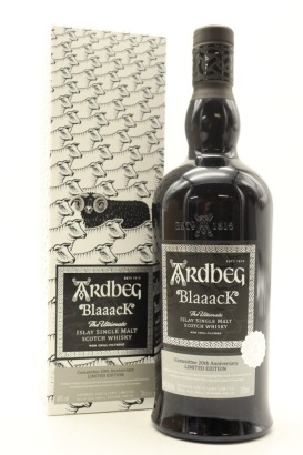 (1) Ardbeg 'Blaaack' Limited Edition 20th Anniversary Single Malt Scotch Whisky, 46% ABV (GB)