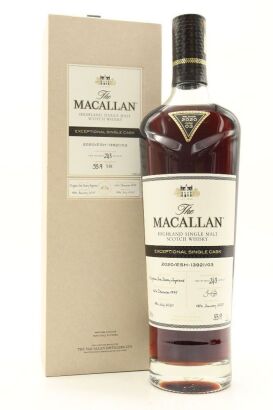 (1) The Macallan Exceptional Single Cask 2020 Release Cask 03 Single Malt Scotch Whisky, 55.9% ABV