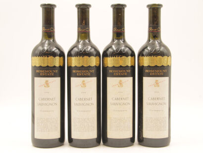 (4) 1996 Rosemount Estate Show Reserve Cabernet Sauvignon, Coonawarra