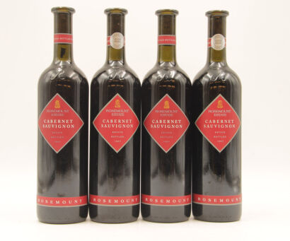 (4) 1997 Rosemount Estate Diamond Label Cabernet Sauvignon, South Eastern Australia