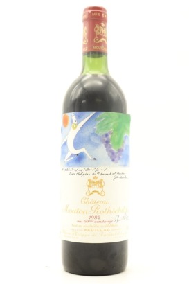 (1) 1982 Chateau Mouton Rothschild, Pauillac [JR20] [RP100] [WS98] (US)