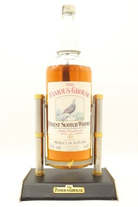 (1) The Famous Grouse Finest Blended Scotch Whisky On Swing, 43% ABV, 4500ml