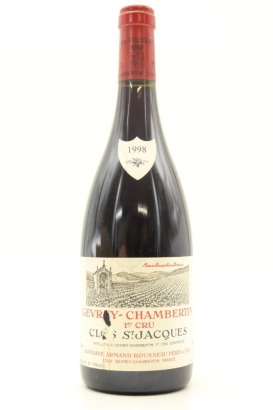 (1) 1998 Domaine Armand Rousseau Pere et Fils Clos Saint-Jacques, Gevrey-Chambertin Premier Cru (TOL)