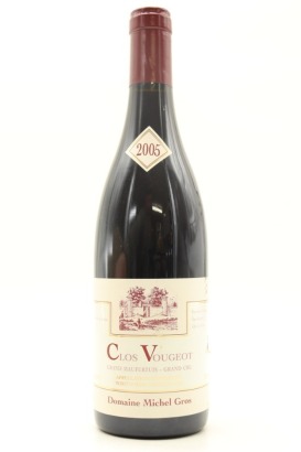 (1) 2005 Domaine Michel Gros Clos de Vougeot Grand Maupertuis Grand Cru (STOL)