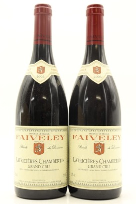 (2) 2005 Domaine Faiveley Latricieres-Chambertin Grand Cru, Cote de Nuits