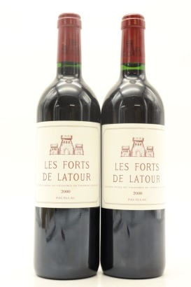 (2) 2000 Chateau Latour 'Les Forts de Latour', Pauillac [JR18]