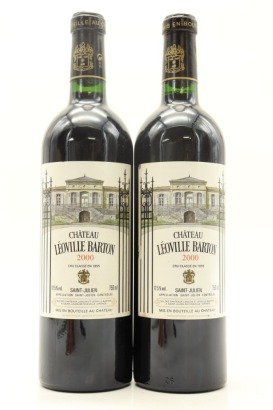 (2) 2000 Chateau Leoville Barton, Saint-Julien [JR18] [RP95] [WE96]