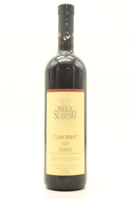 (1) 2005 Paolo Scavino Carobric, Barolo DOCG [JR17.5] [WS95]