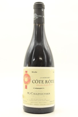 (1) 1999 M. Chapoutier Cote Rotie La Mordoree, Rhone [RP95] [WS95]