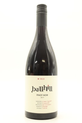 (1) 2017 Bell Hill Pinot Noir, Canterbury