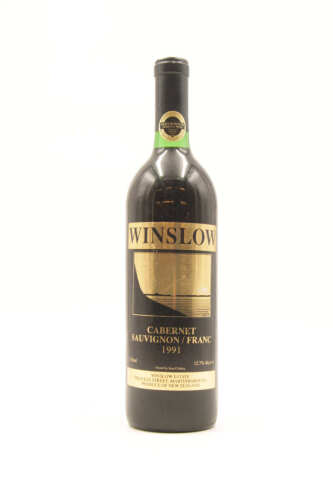 (1) 1991 Winslow Cabernet Sauvignon/Franc, Martinborough