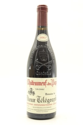 (1) 2007 Domaine du Vieux Telegraphe Chateauneuf-du-Pape La Crau, Rhone [JR18] [RP96]