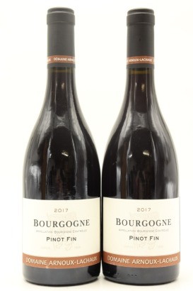 (2) 2017 Domaine Arnoux-Lachaux Bourgogne Pinot Fin, Burgundy [JR16.5]