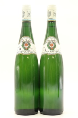 (2) 1995 Weingut Karthauserhof Eitelsbacher Karthauserhofberg Riesling Auslese, Mosel