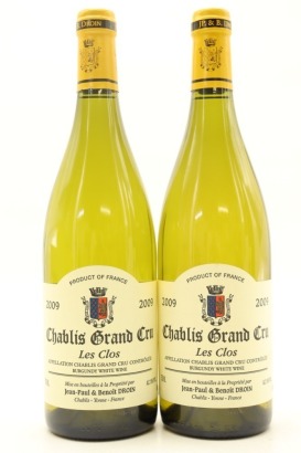 (2) 2009 Jean-Paul & Benoit Droin Les Clos, Chablis Grand Cru