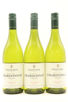 (3) 2012 Felton Road Bannockburn Chardonnay, Central Otago