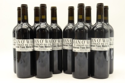 (10) 2005 Man O' War Estate Cabernet Franc Merlot, Waiheke Island,