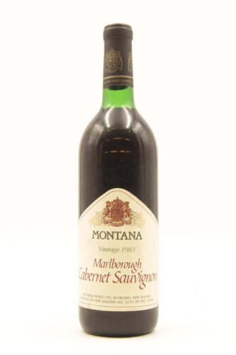 (1) 1983 Montana Cabernet Sauvignon, Marlborough