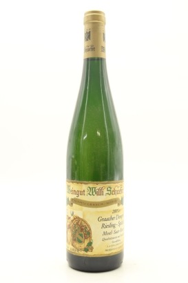 (1) 2001 Weingut Willi Schaefer Graacher Domprobst Riesling Spatlese, Mosel