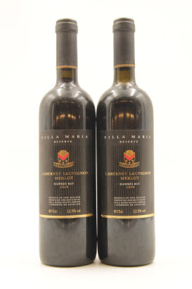 (2) 1994 Villa Maria Reserve Cabernet Sauvignon Merlot, Gimblett Gravels