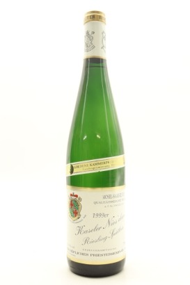 (1) 1999 Bischofliche Weinguter Trier Kaseler Nies'chen Riesling Spatlese, Ruwer