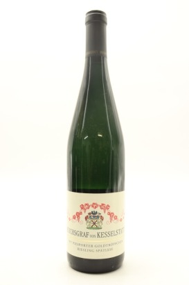 (1) 1997 Reichsgraf von Kesselstatt Piesporter Goldtropfchen Riesling Spatlese, Mosel