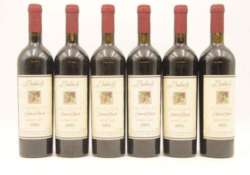 (6) 1994 Babich Wines Irongate Cabernet Merlot, Hawke's Bay